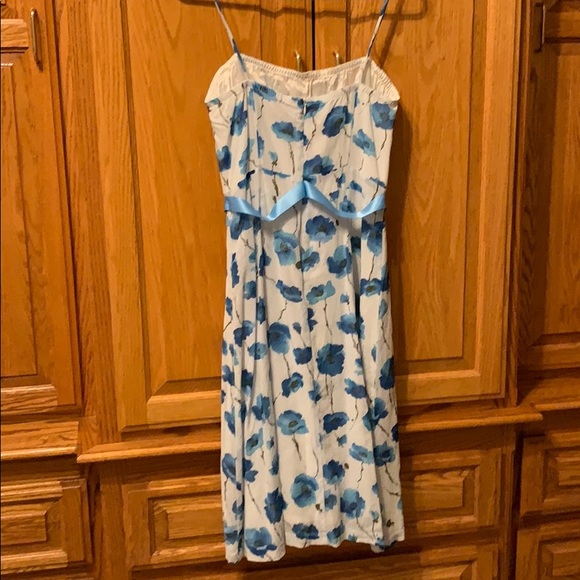 For Joseph Blue & White Floral Dress - Picture 5 of 6